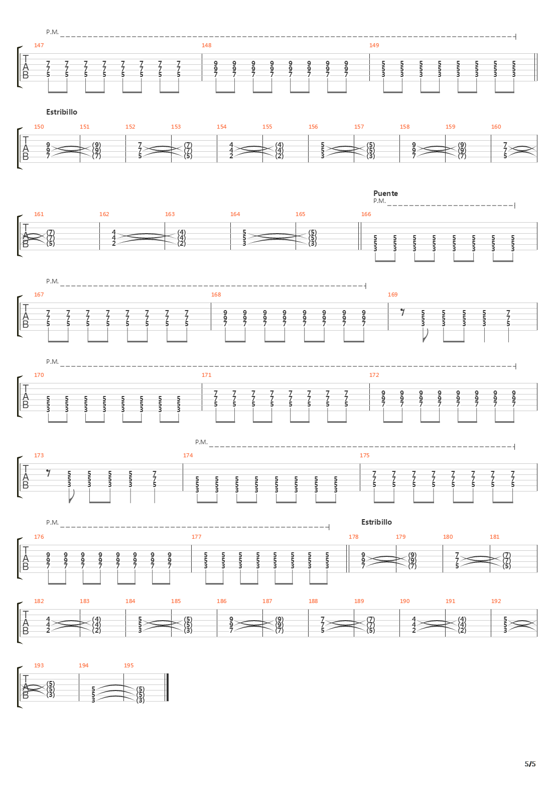 La Matar吉他谱