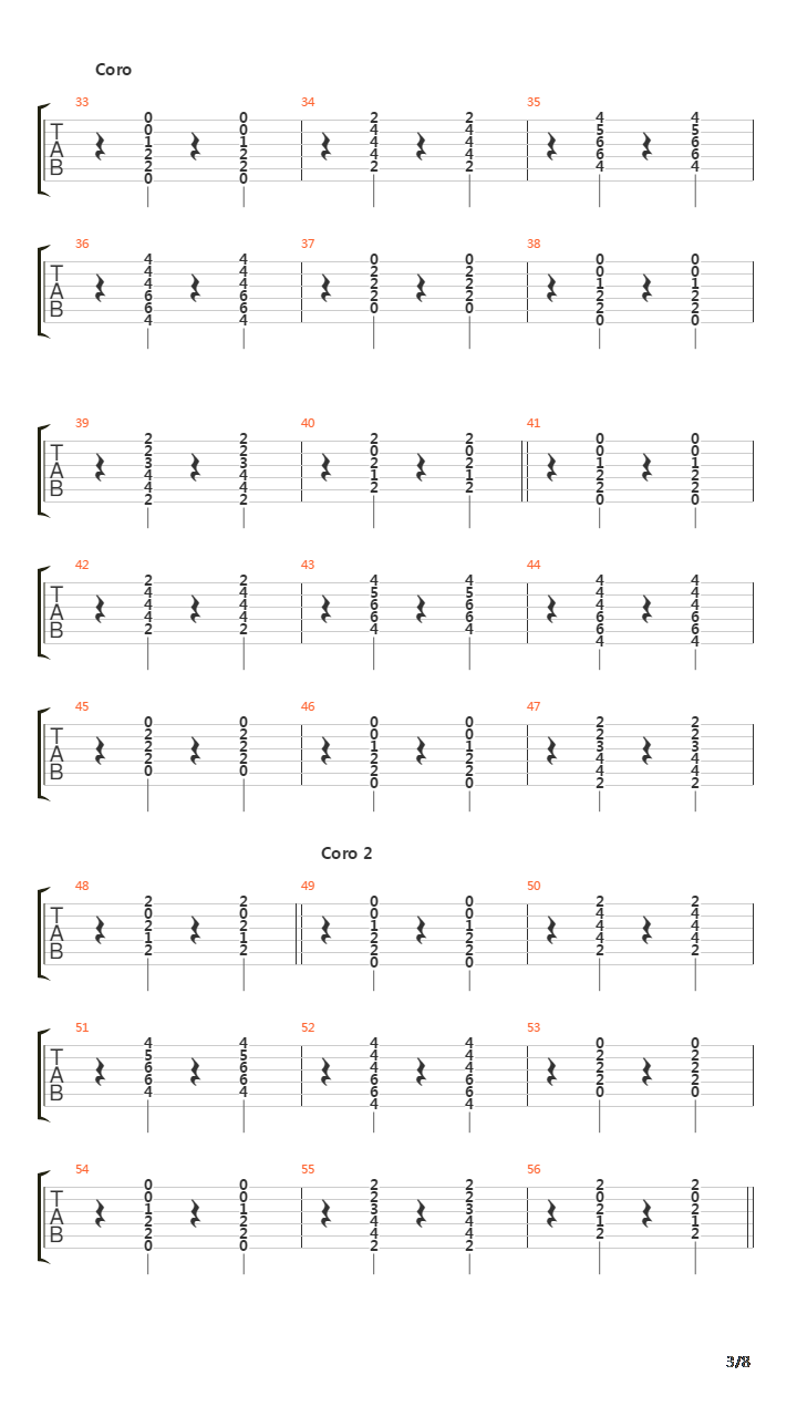La Guitarra吉他谱
