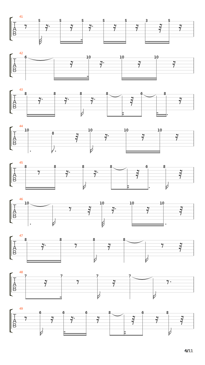 Como Ali吉他谱