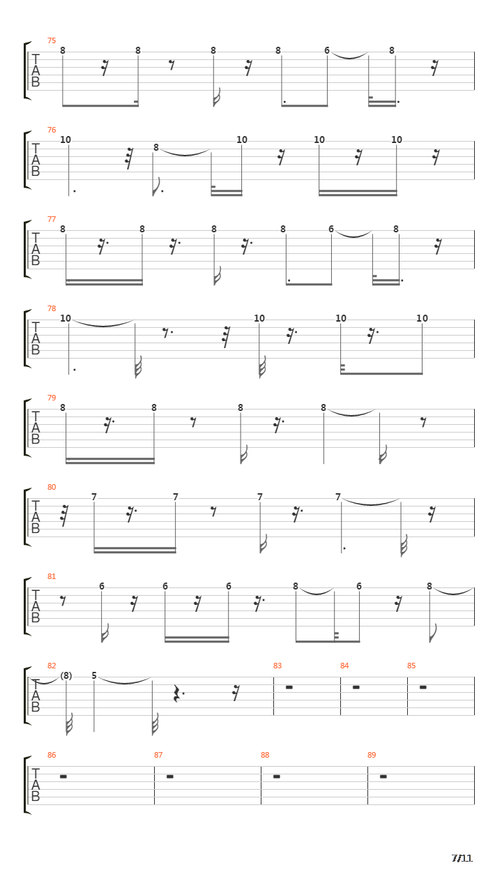 Como Ali吉他谱