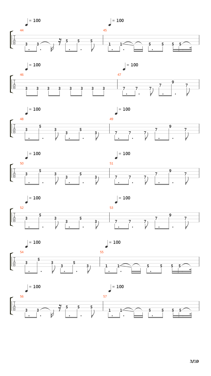 Generacin De Mierda吉他谱