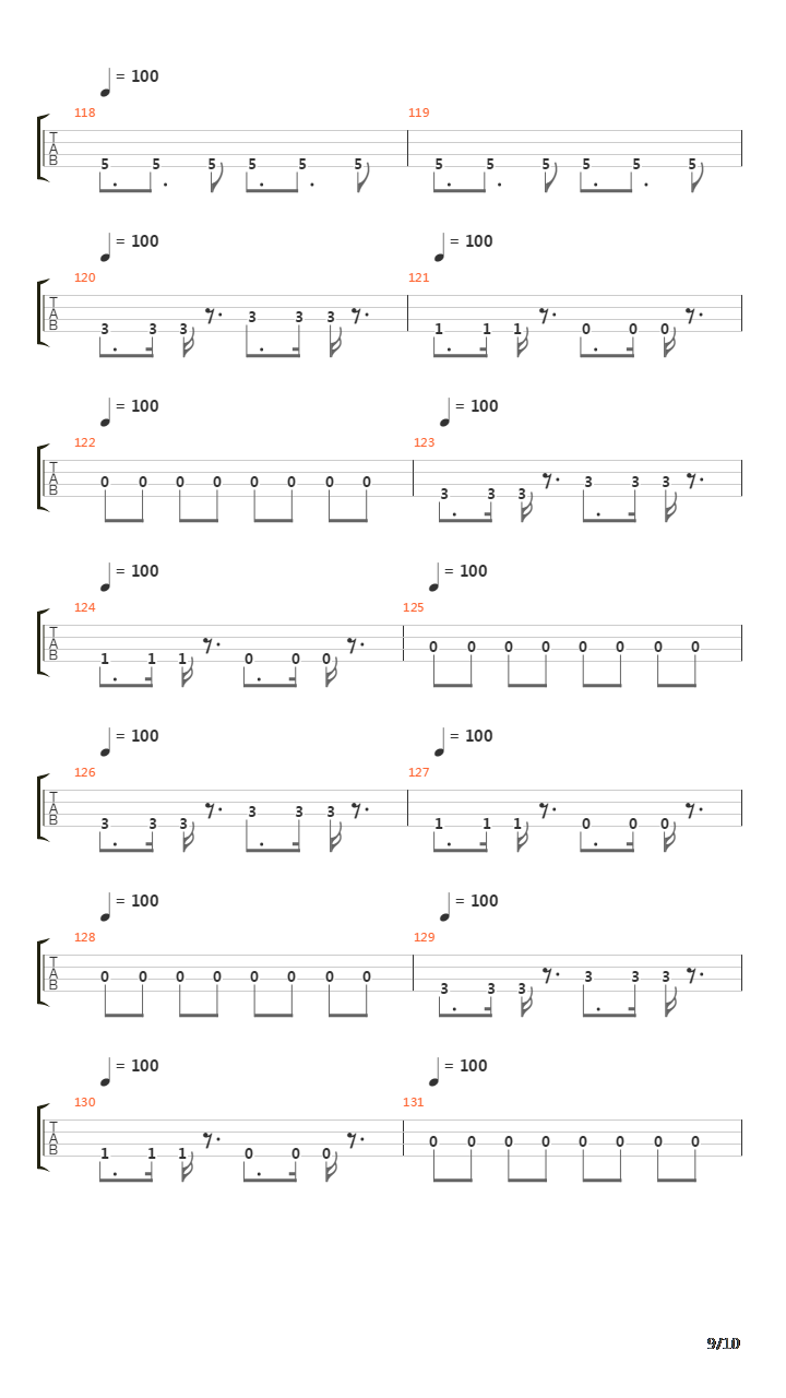 Generacin De Mierda吉他谱