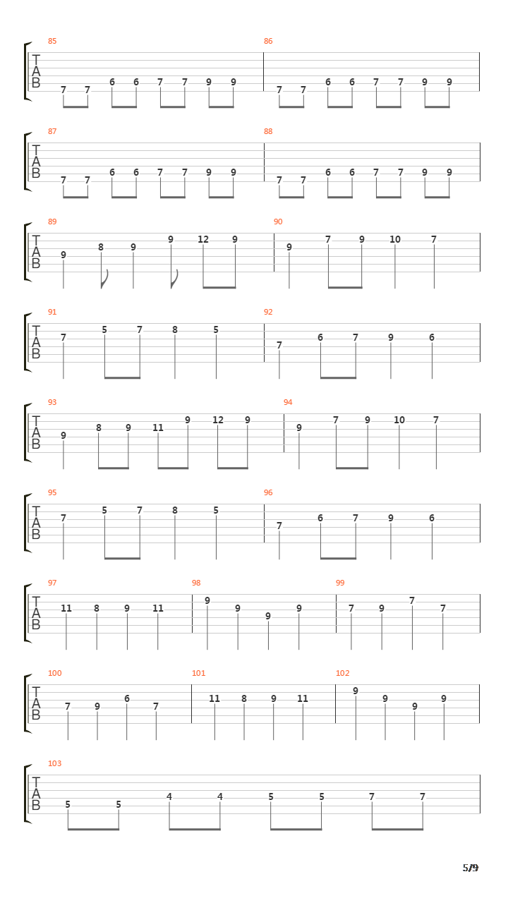 La Voz De Los 80吉他谱
