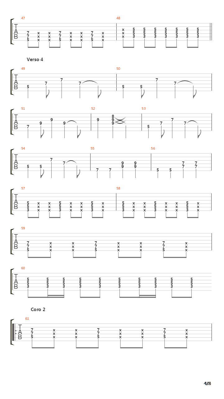 Paramar吉他谱
