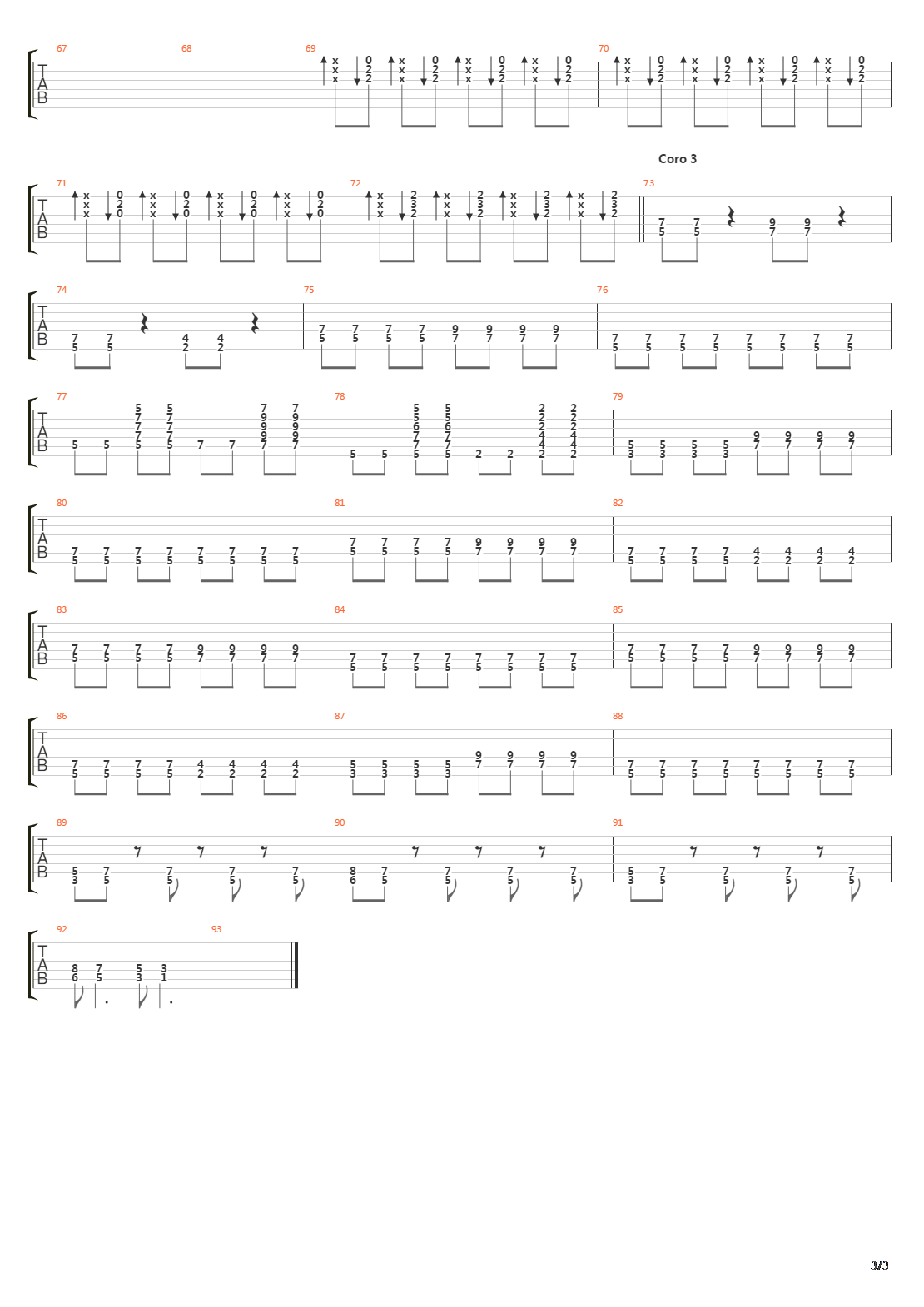La Vida吉他谱