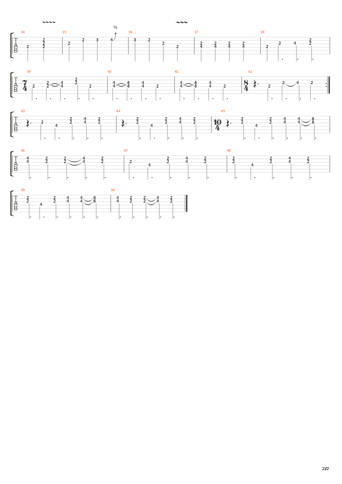 Boulevard University吉他谱