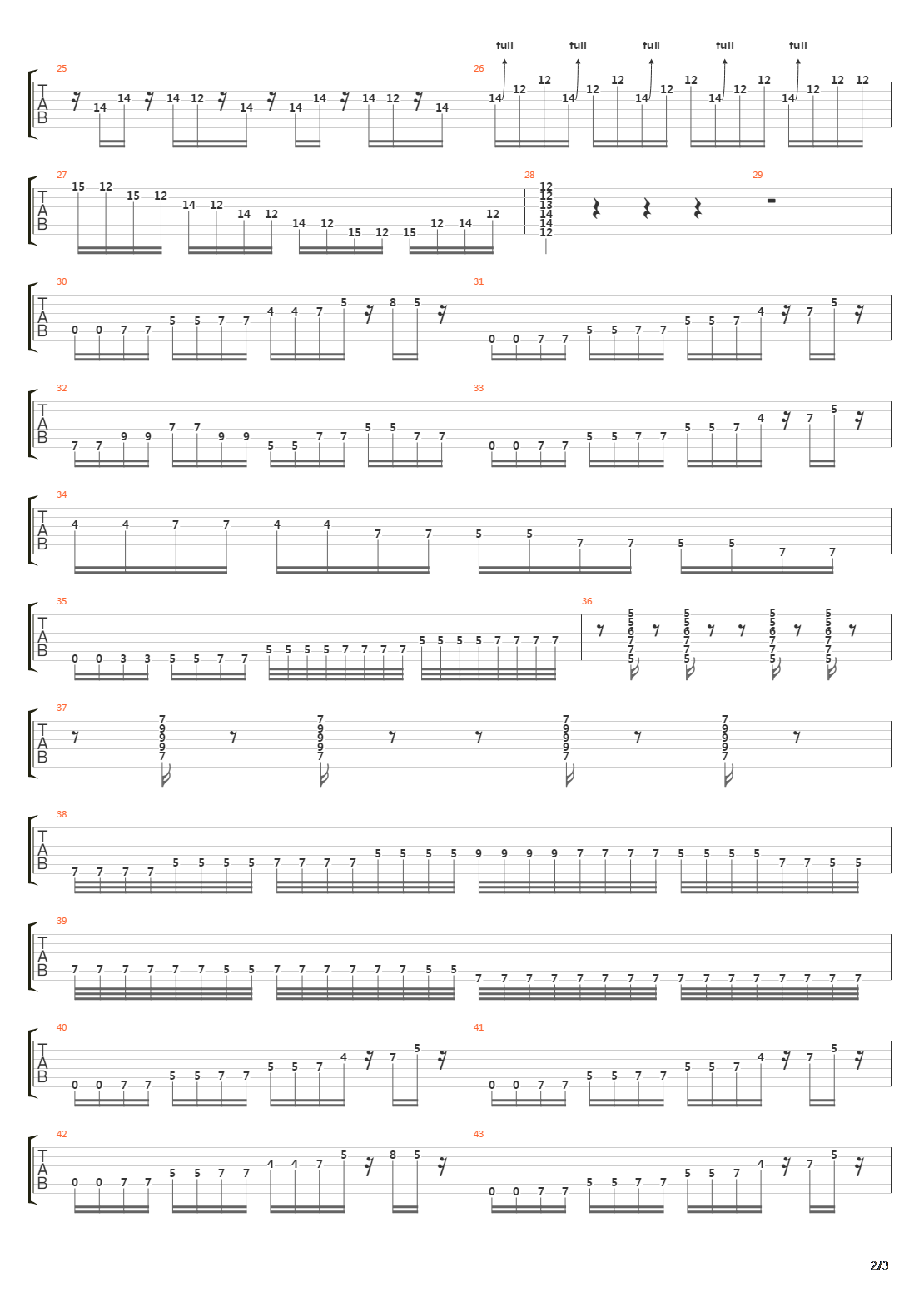 Kawanga吉他谱