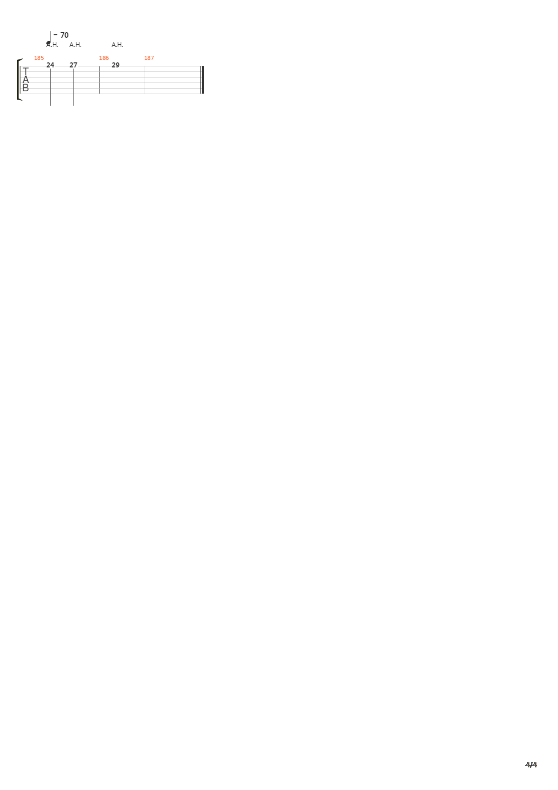 Luna吉他谱