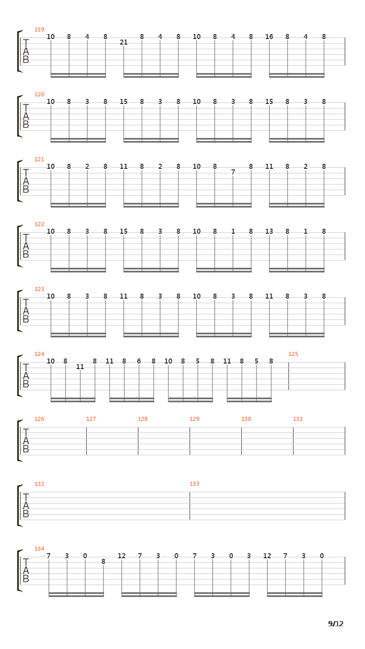 Tormento E Passione吉他谱