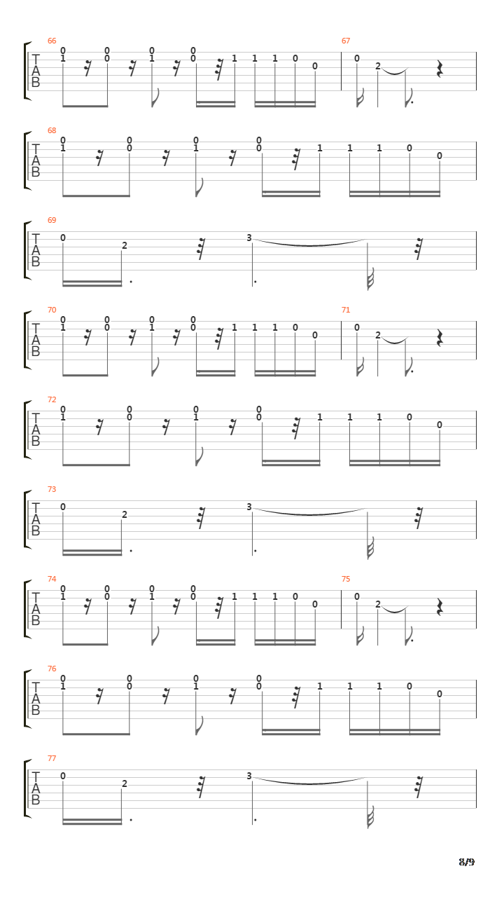 Le Tre Verita吉他谱