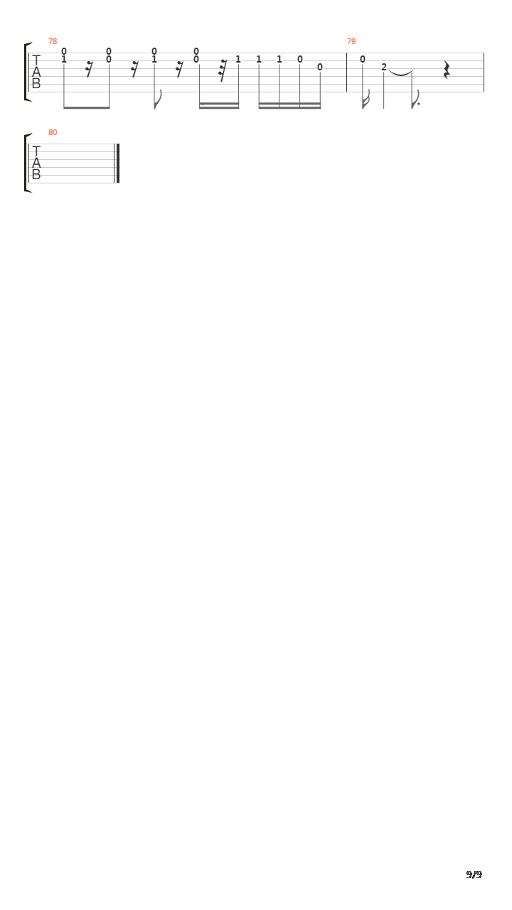 Le Tre Verita吉他谱