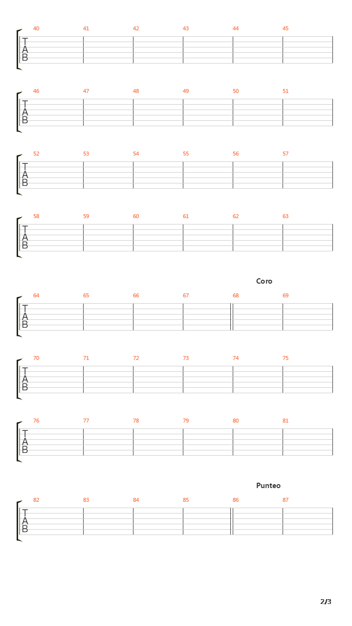 A Perderse吉他谱
