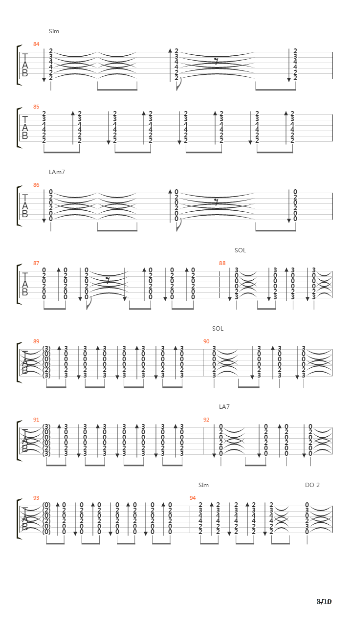Carnaval吉他谱