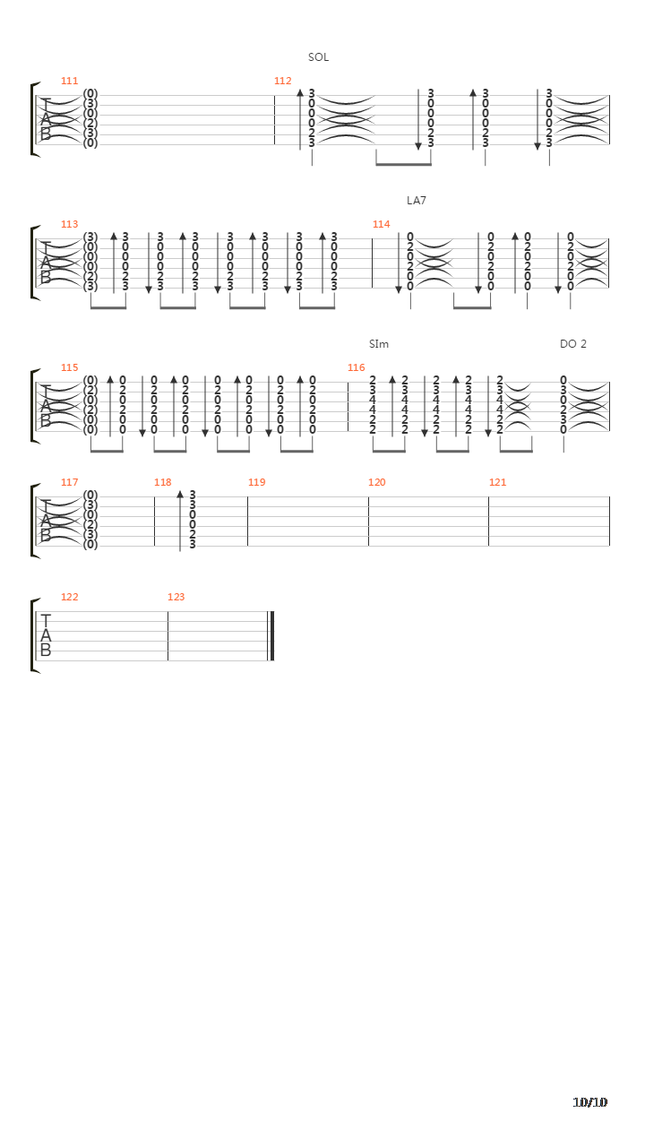 Carnaval吉他谱