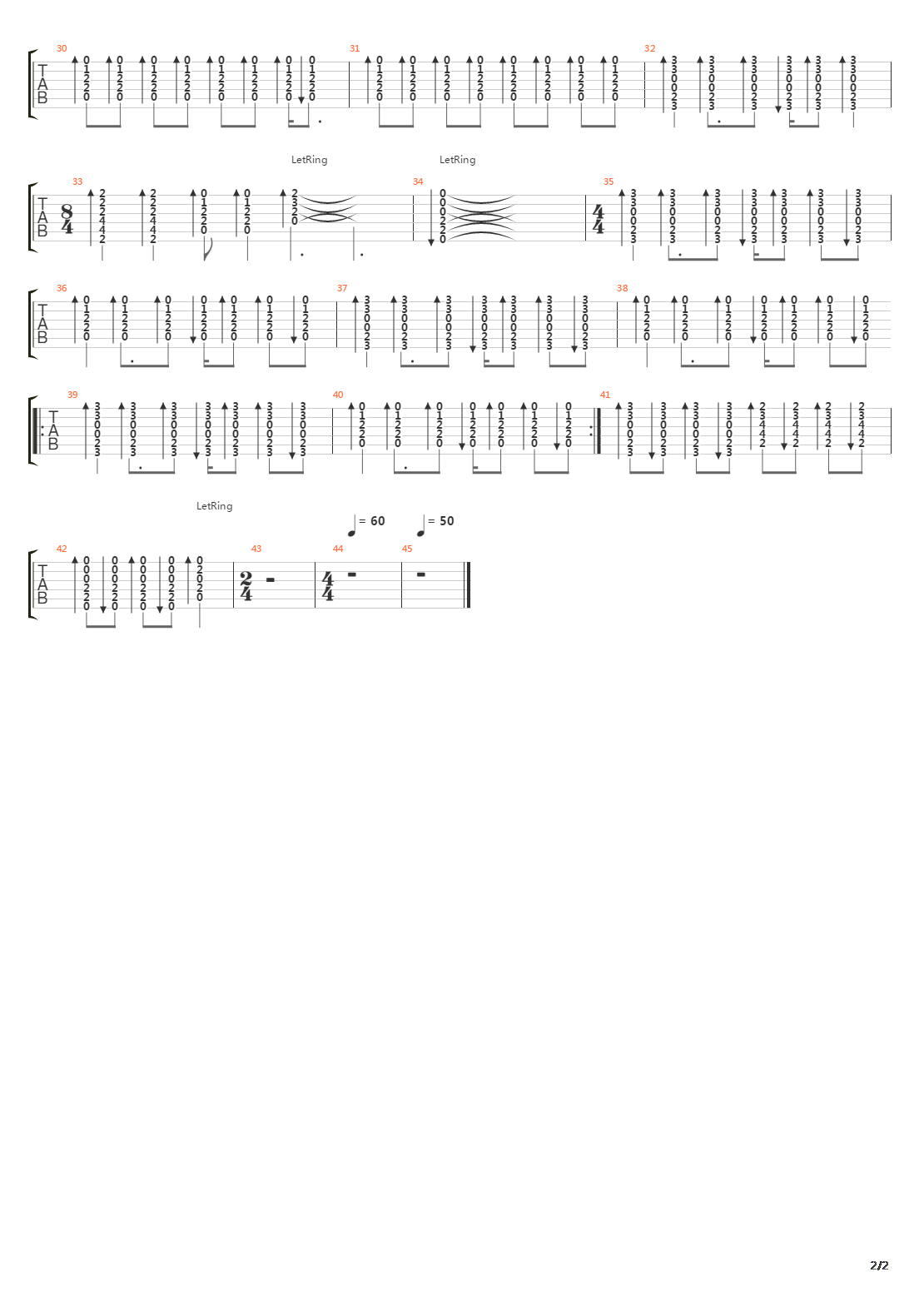Milagro吉他谱