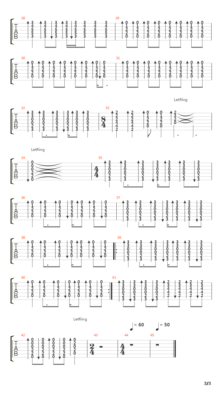Milagro吉他谱