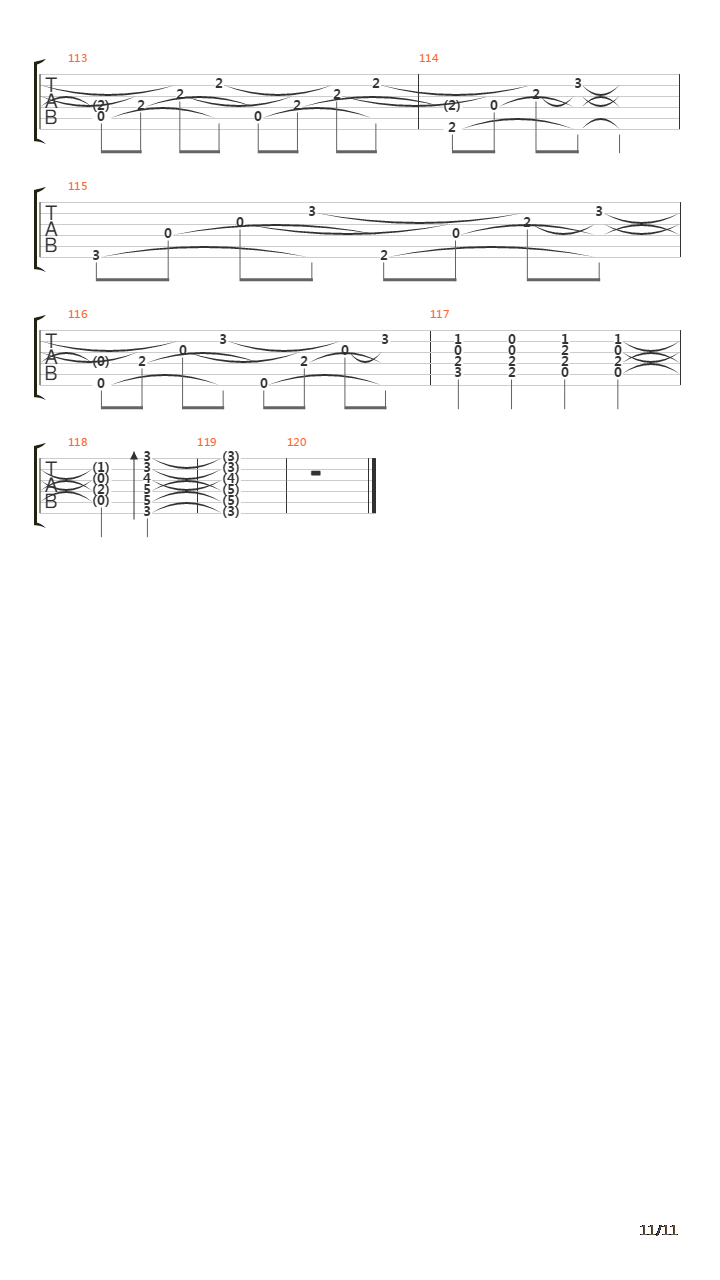 Te Extrao吉他谱