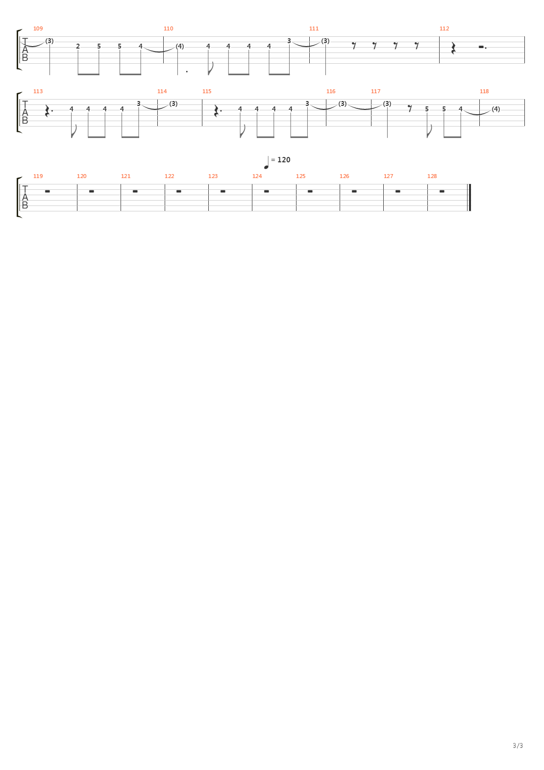 Soledad吉他谱