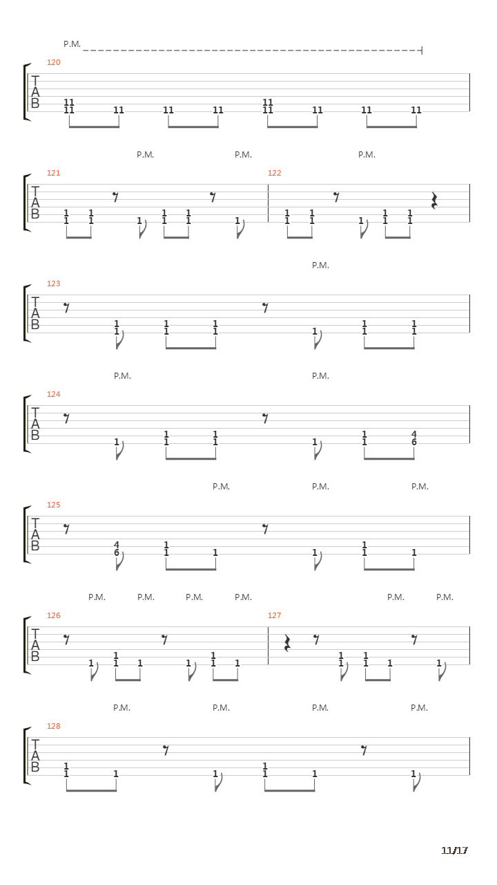 The Absence吉他谱