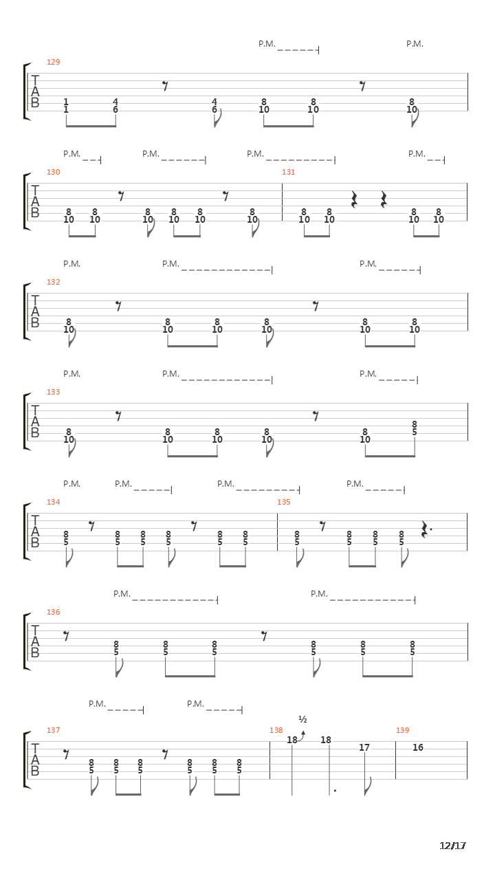 The Absence吉他谱