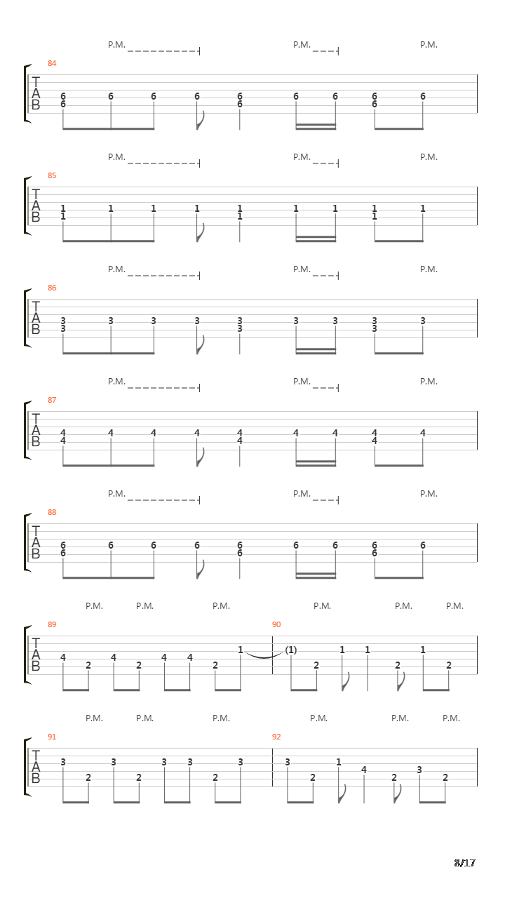 The Absence吉他谱