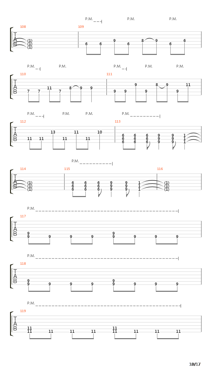 The Absence吉他谱