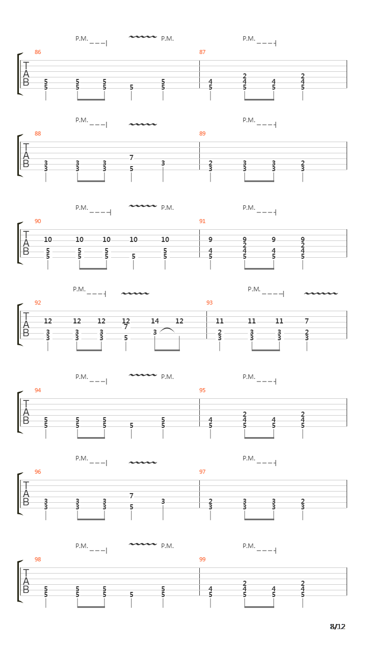 A Step Closer吉他谱