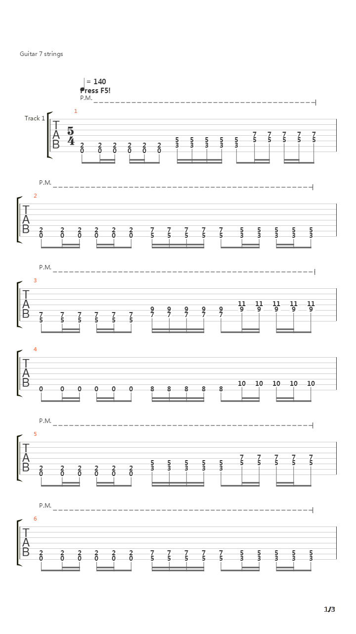 A Glimpse Of Omniscience吉他谱