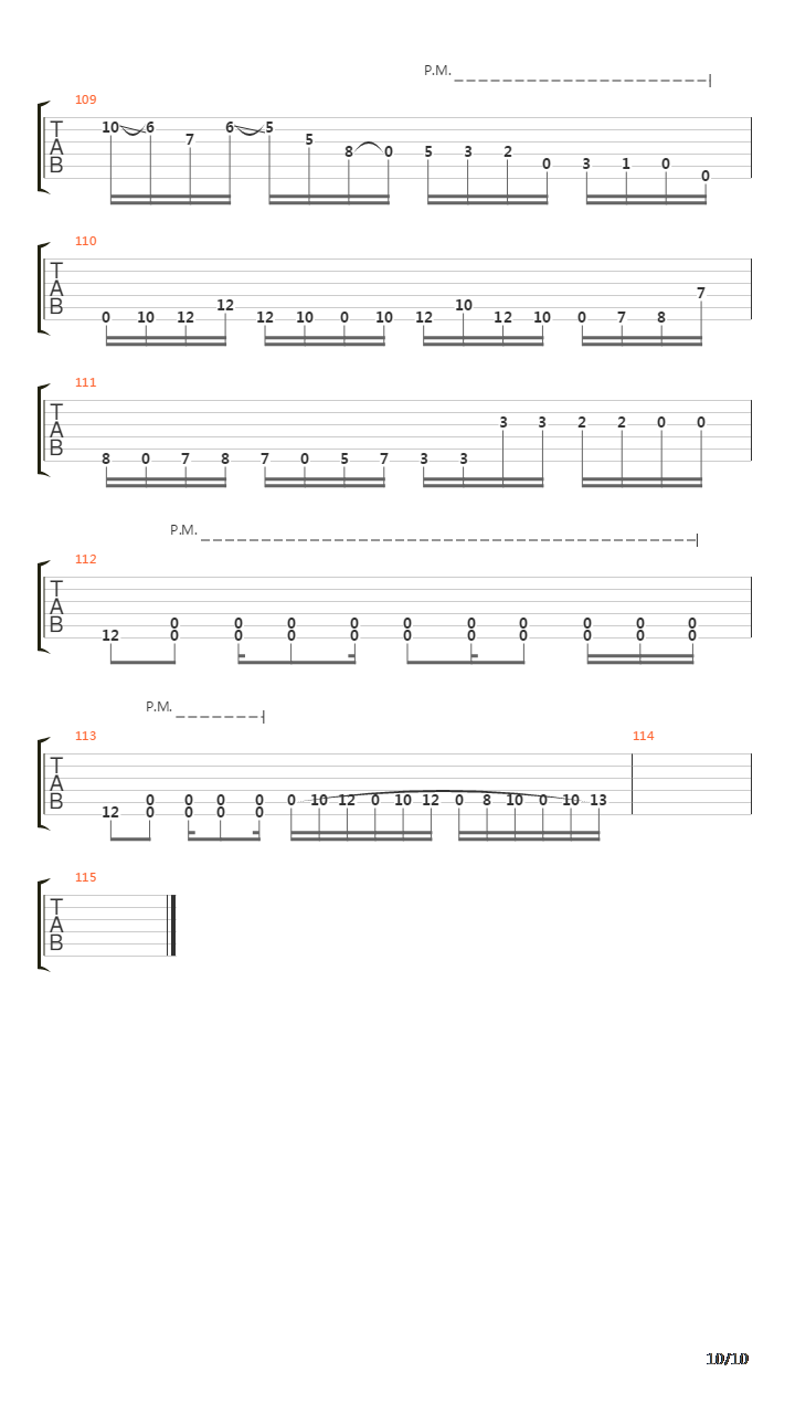 Forgotten吉他谱