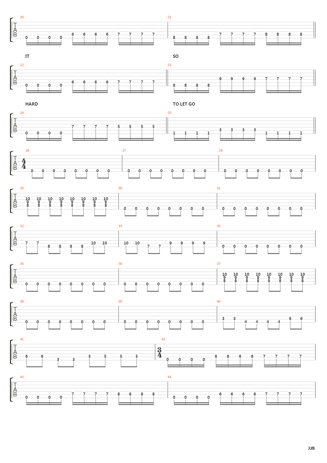 Losses To Lessons吉他谱