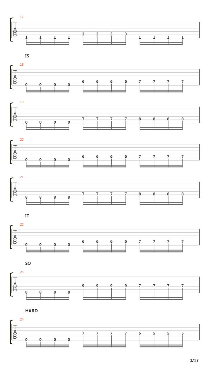 Losses To Lessons吉他谱