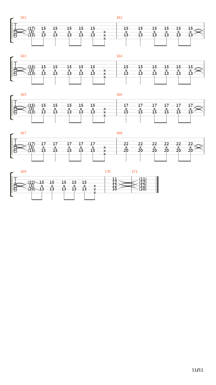 Ein Sturm吉他谱