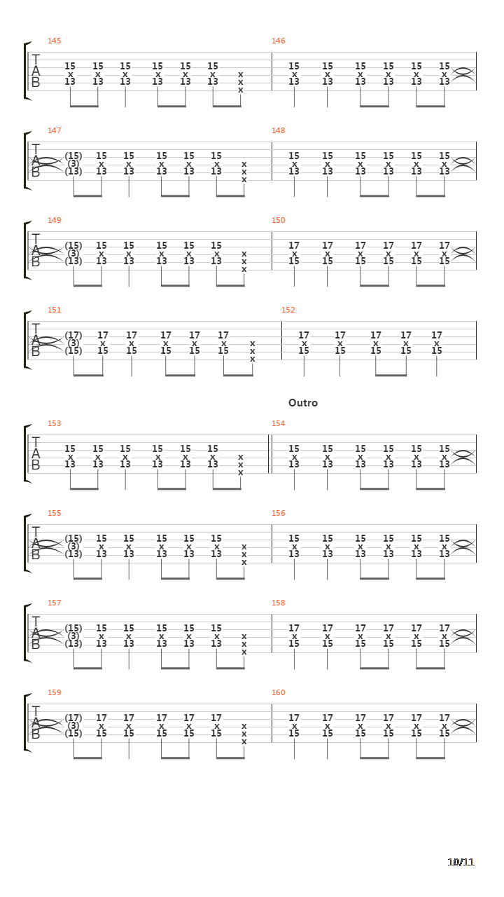 Ein Sturm吉他谱