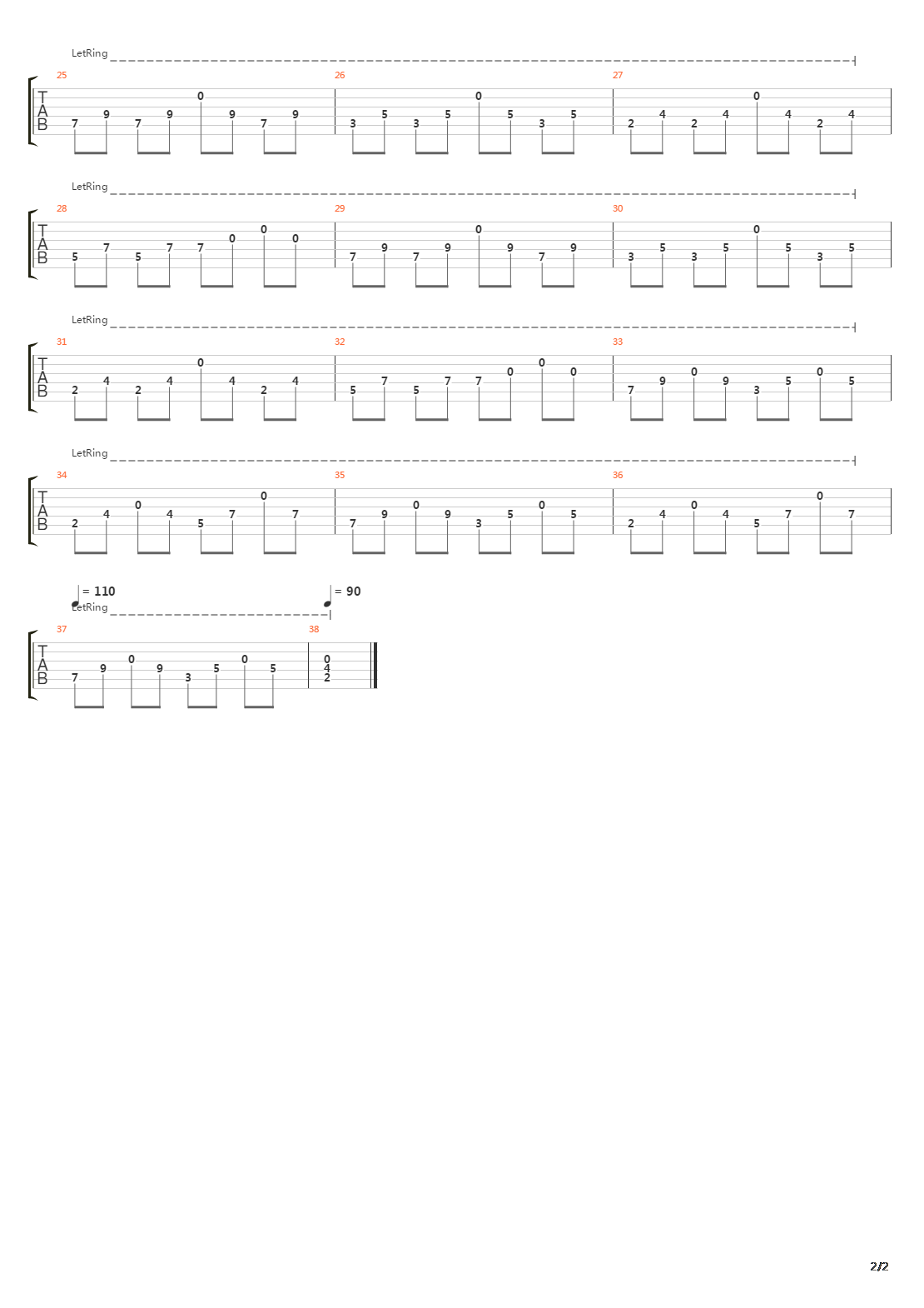 As Roses Fade吉他谱