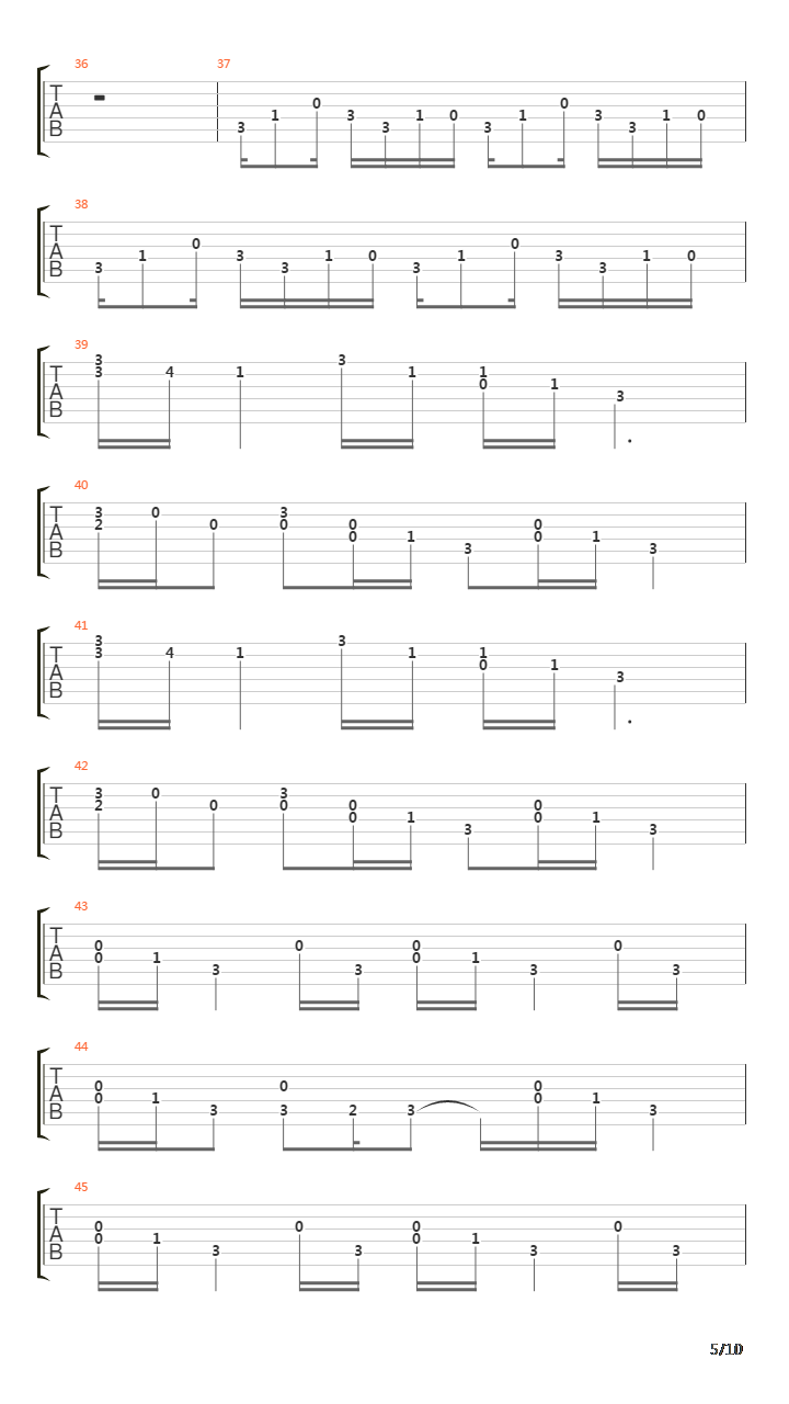 Croatian Rhapsody吉他谱