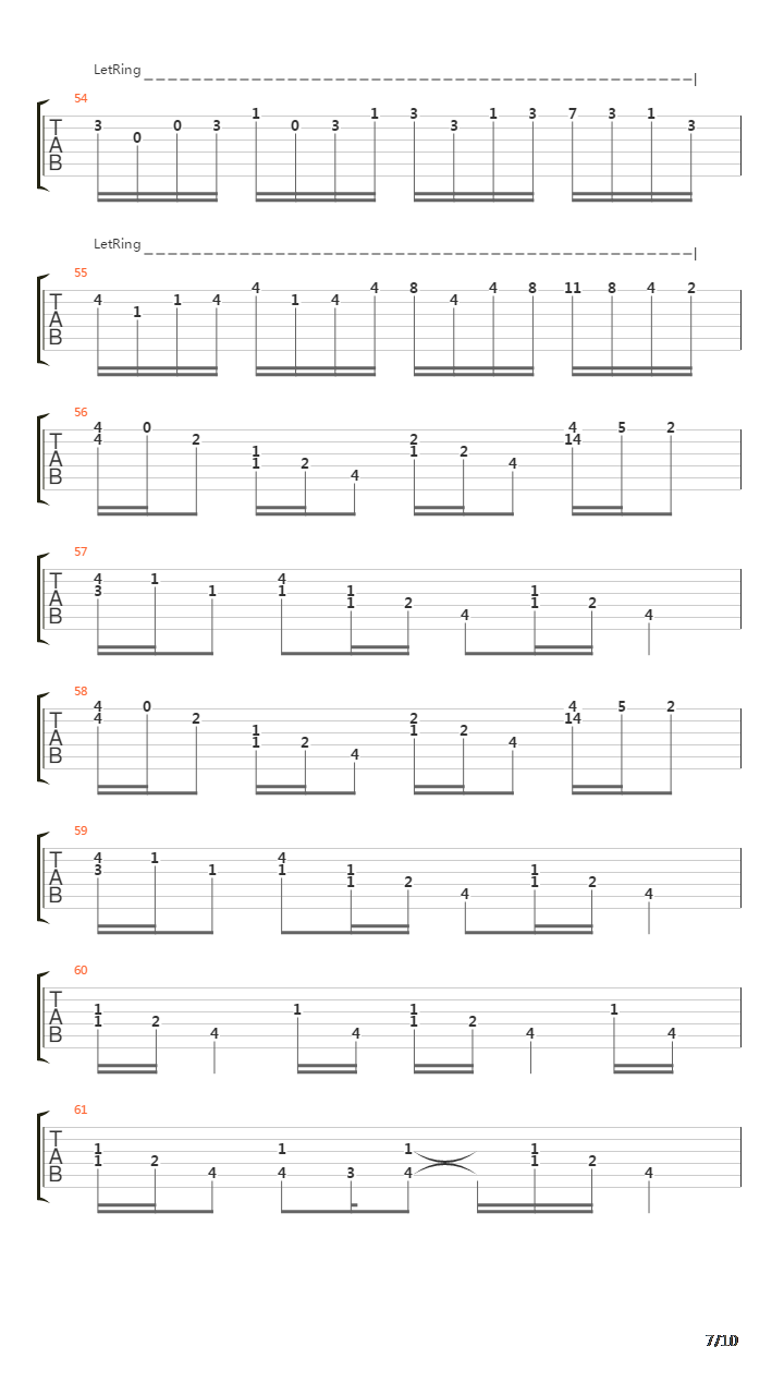 Croatian Rhapsody吉他谱