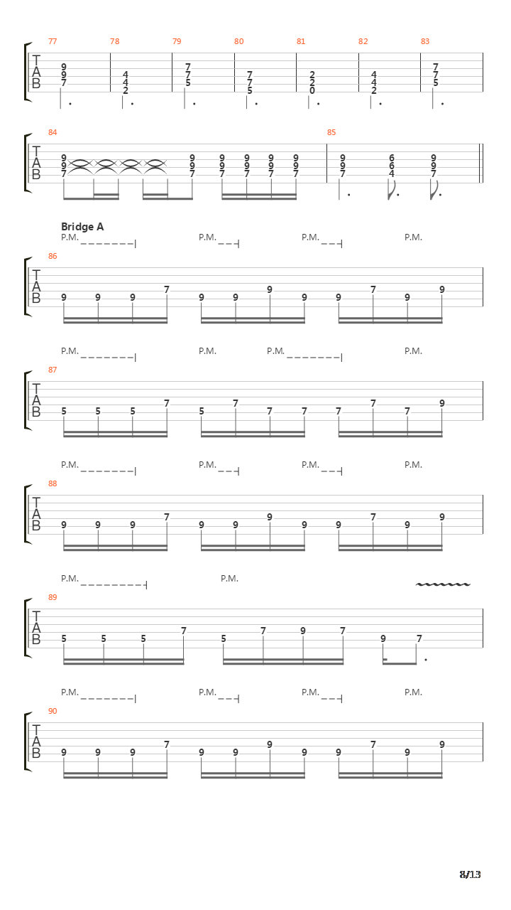 Nattvasen吉他谱