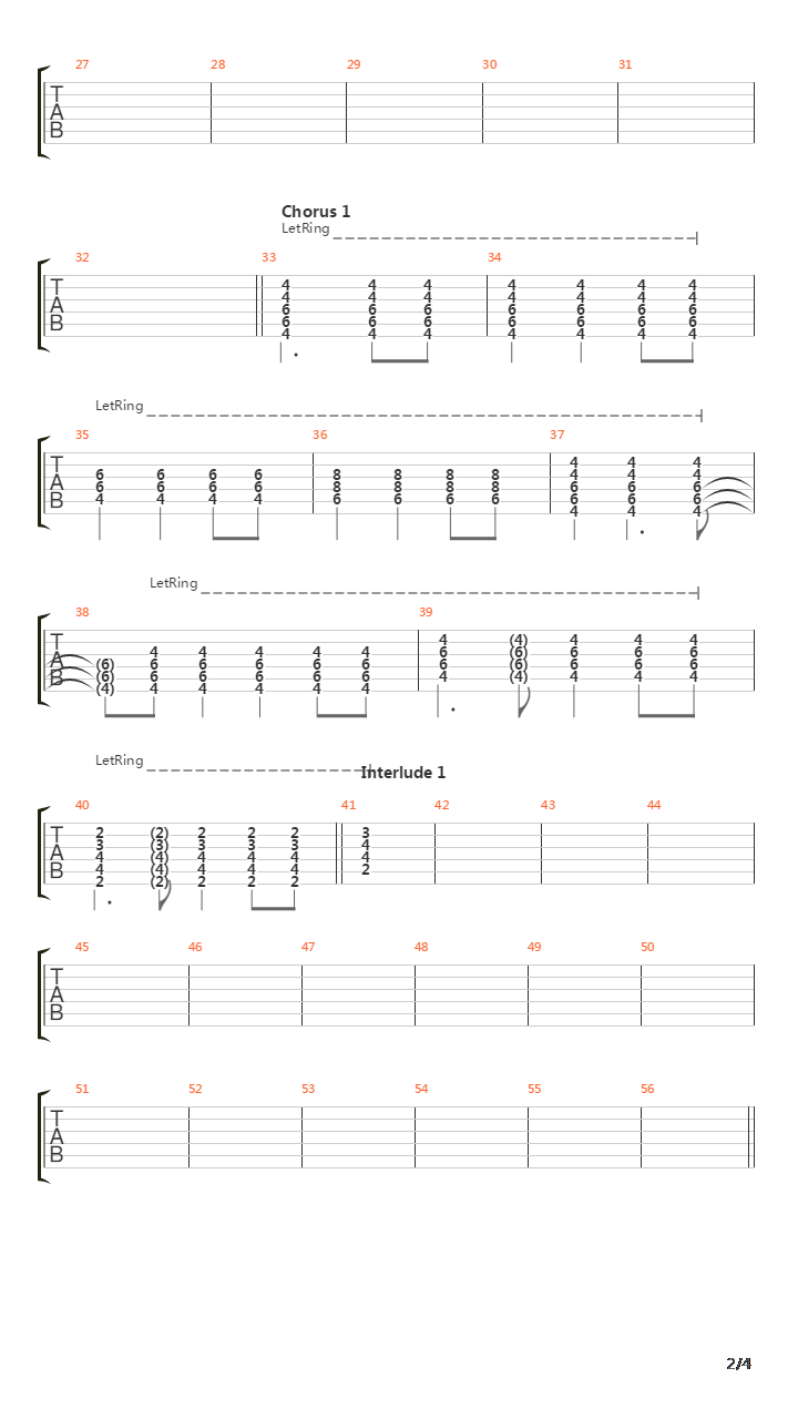 Vaggvisa吉他谱