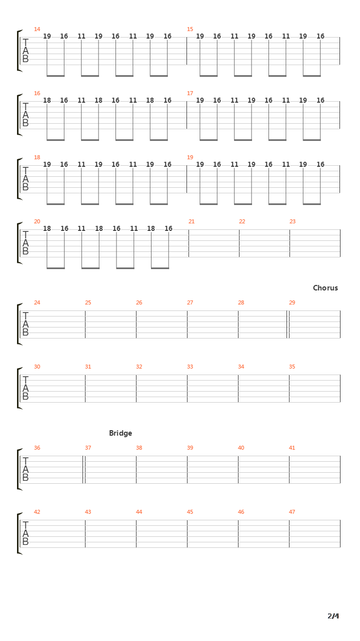 Still吉他谱