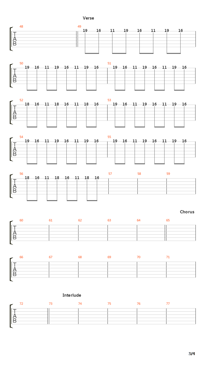 Still吉他谱