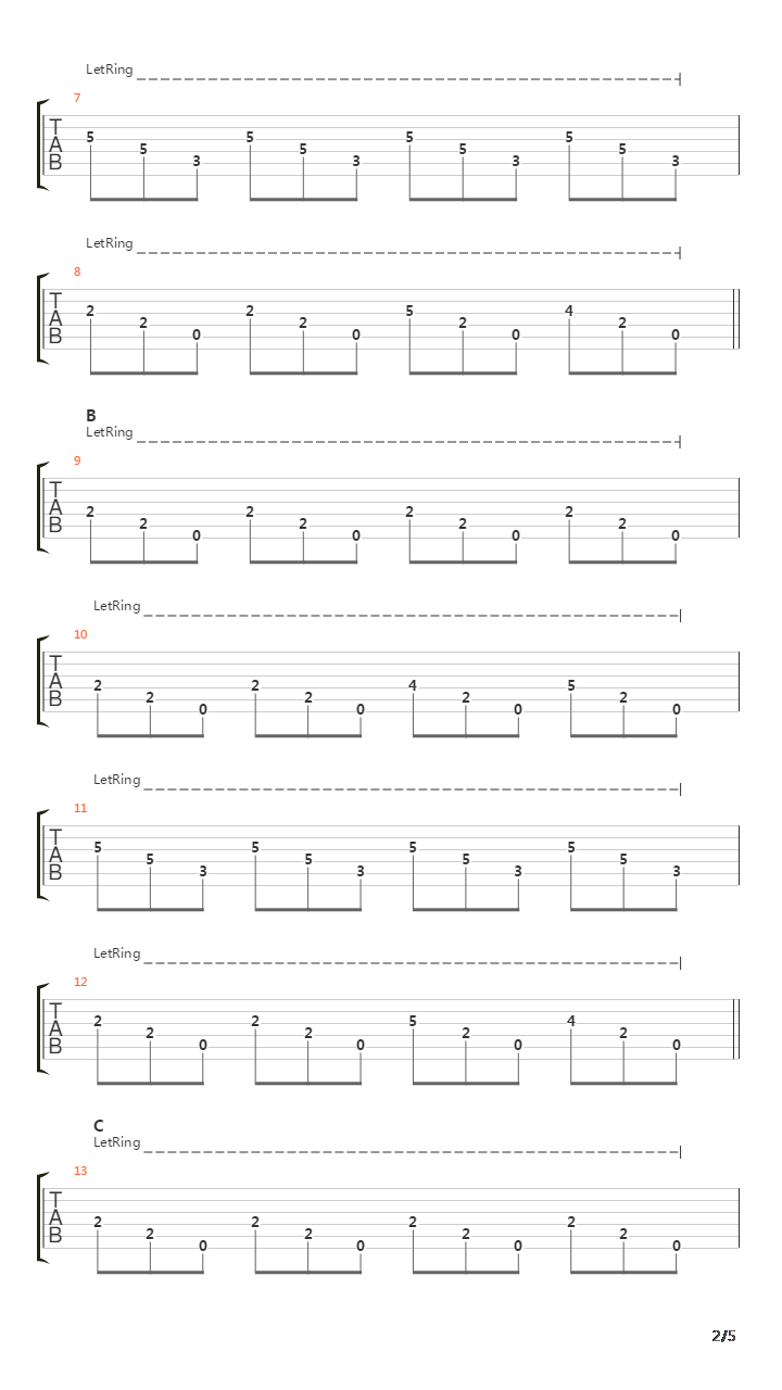 Intro To Heimo吉他谱