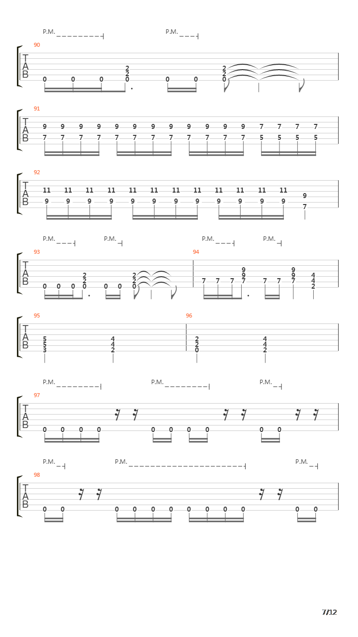 The Bell And The Solar Gust吉他谱