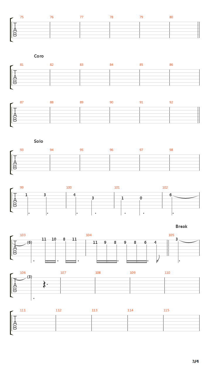 Alabanzas Al Rey吉他谱
