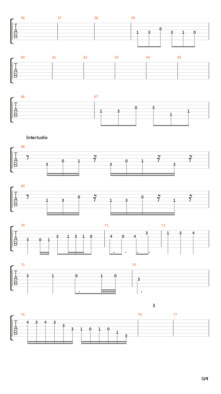 Alabanzas Al Rey吉他谱