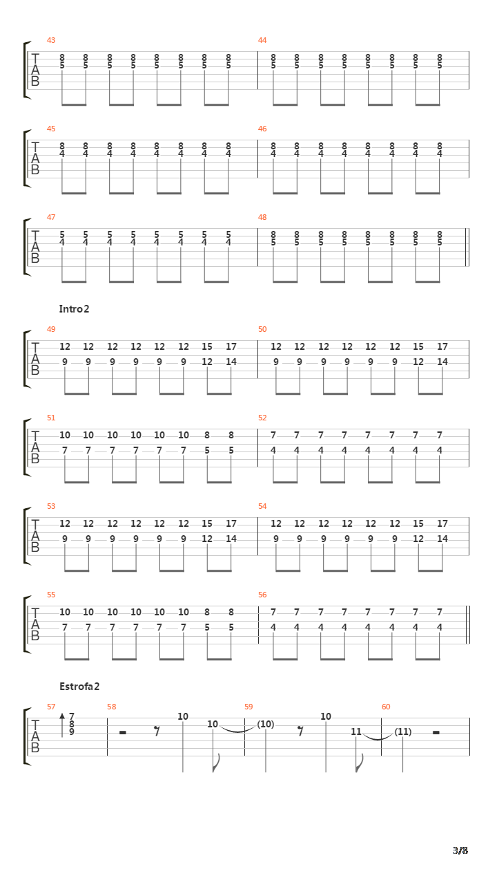 Avivanos吉他谱