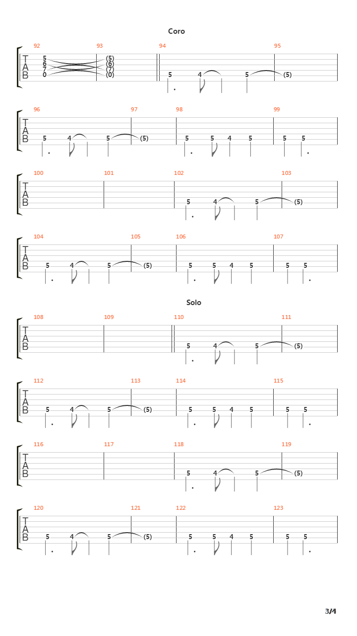 Manda Lluvia吉他谱