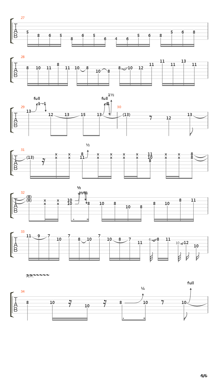 Larry Carlton Style Backing Track Jam吉他谱