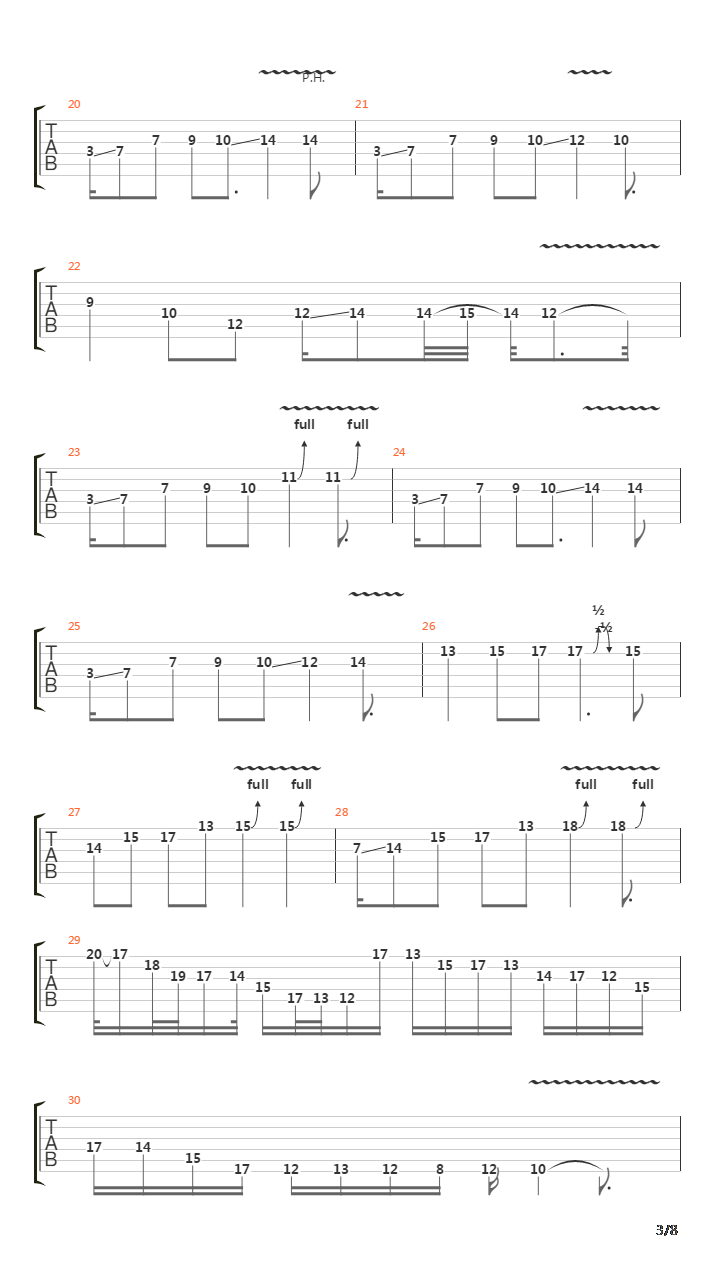 The Reaction吉他谱