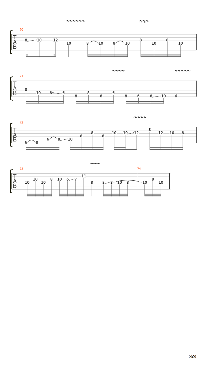 The Reaction吉他谱