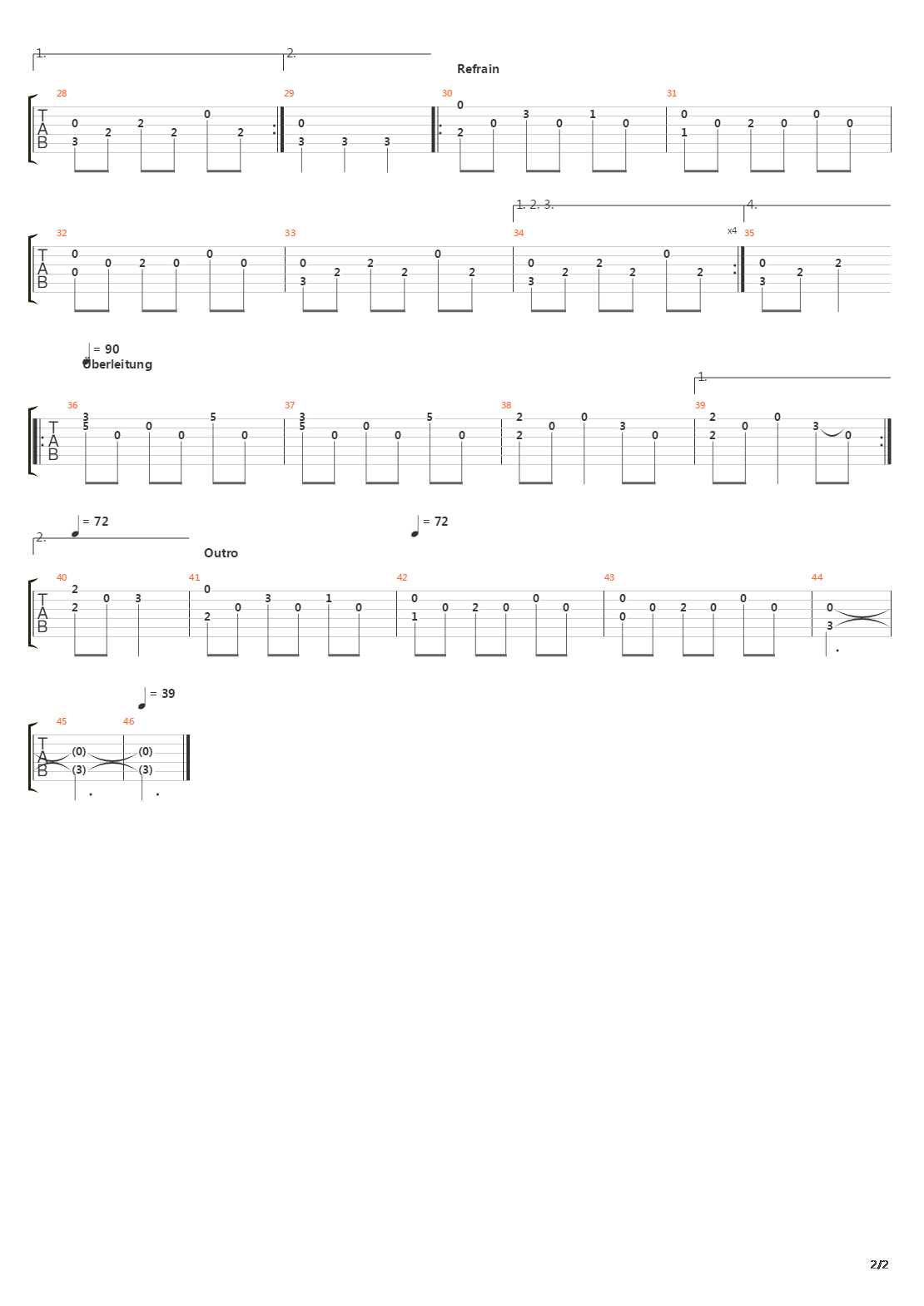 The Hill吉他谱